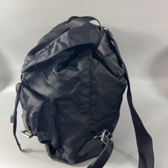 Prada Tessuto Black Nylon Backpack Bag - Picture 3 of 14